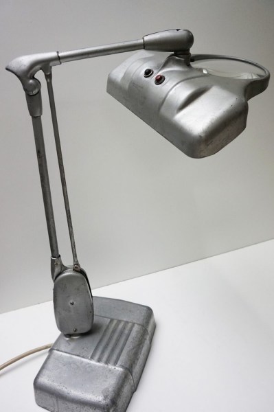 vintage Dazor M-270 Magnifier jeweler Desk Lamp Floating architects watch repair bureaulamp vergrootlamp -007